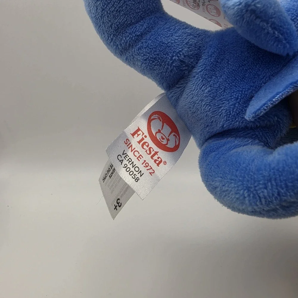 NEW Blue Mini Dragon Fiesta Plush 5